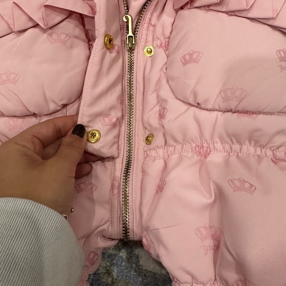 6-9M Juicy Couture Winter Onesie - Picture 3 of 4